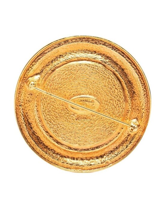 Chanel CC Logo 31 Rue Cambon Paris Gold Plated